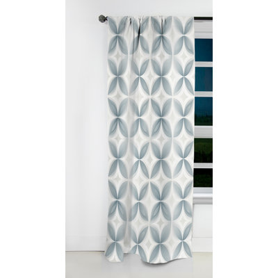 Soft Monochrome - Damask Curtain - Blackout Damask Curtain - 1 Panels
