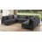 Elantra Corduroy Sectional Symmetrical