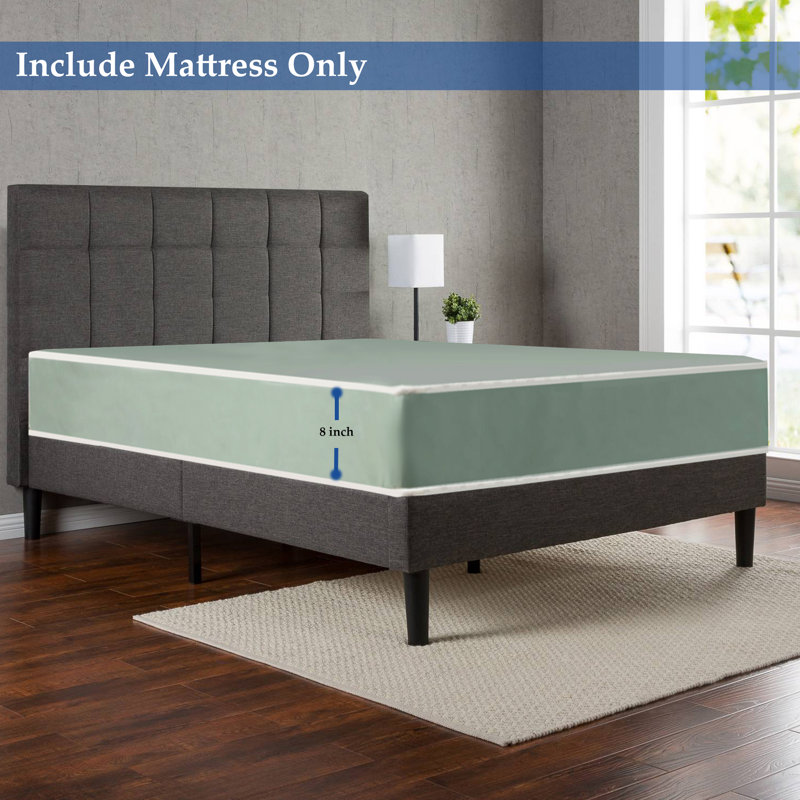 Dayana 8'' Firm Memory Foam Mattress, Queen