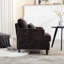 Fauteuil inclinable en tissu Oana-926188704