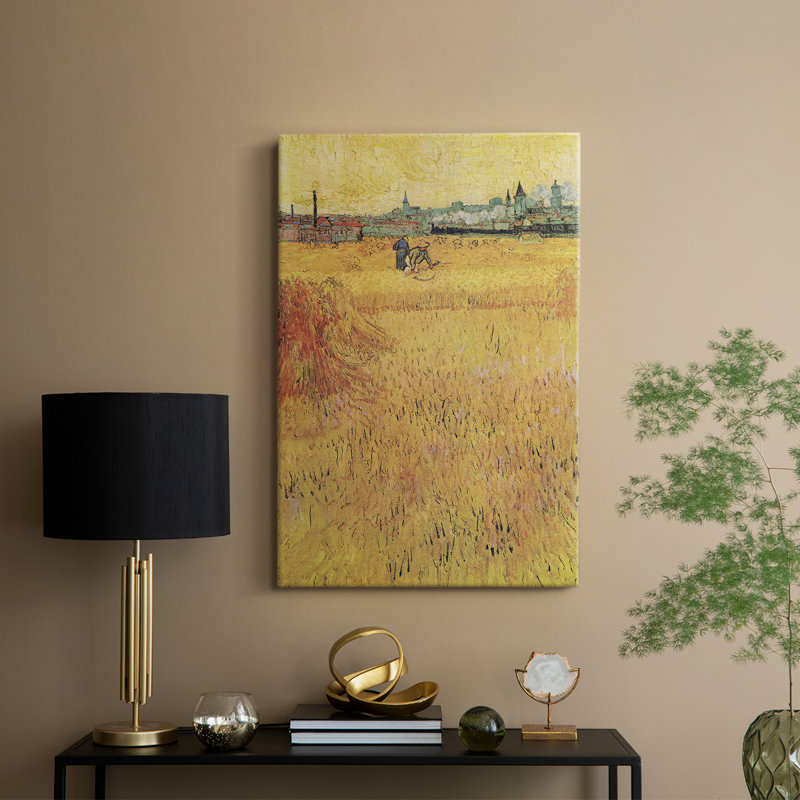 Paysage rétro Lxxiv - galerie Cavas, H 18 po x l 12 po