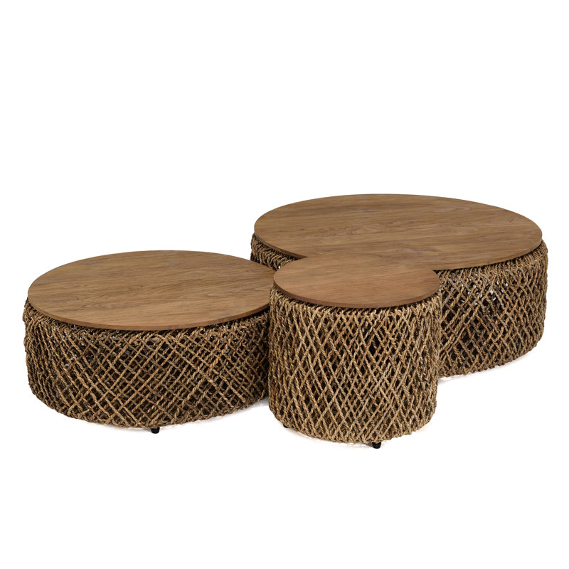 Aadhyan Drum Coffee Table