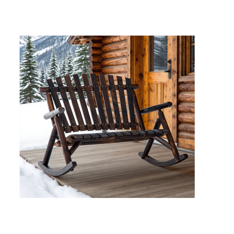 Chaise berçante Adirondack