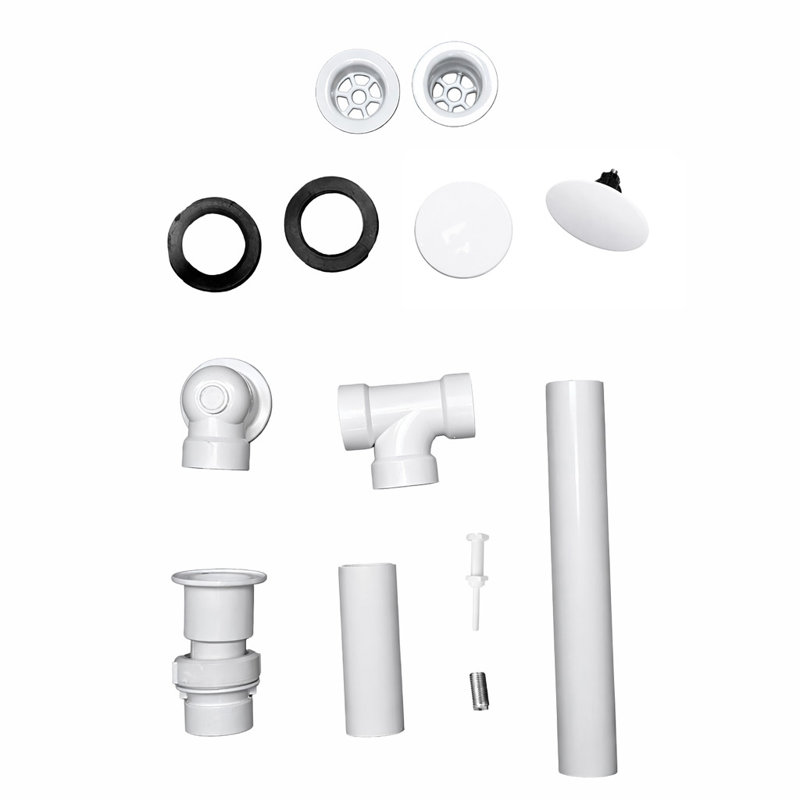 Delta 3.75'' W Pop-Up Yes, White