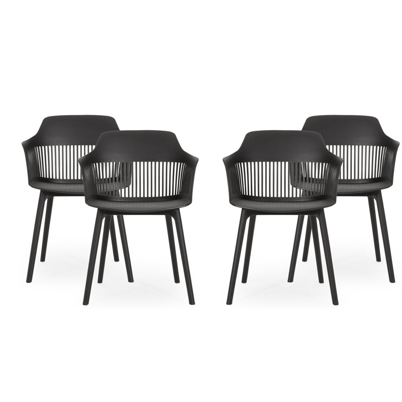 Fauteuils d'extérieur Jacqueline, Noir