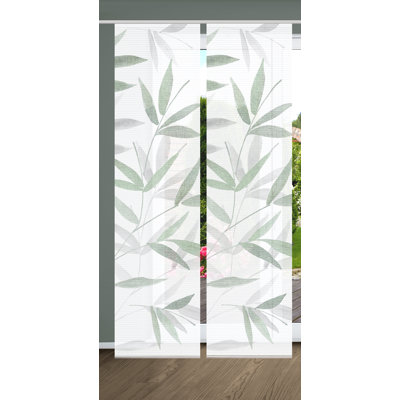 Semi Sheer Sliding Panel