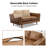 Havens 62.2'' Wide Upholstered Loveseat With Solid Wood Legs-1294930652