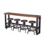 Tabouret de comptoir pivotant Kerome-2125296240
