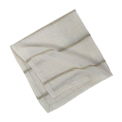 Rutherford Viscose Striped Square Napkin