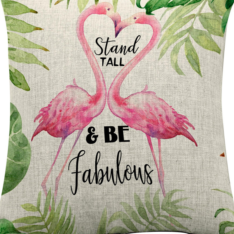 Linen Reversible Throw Pillow