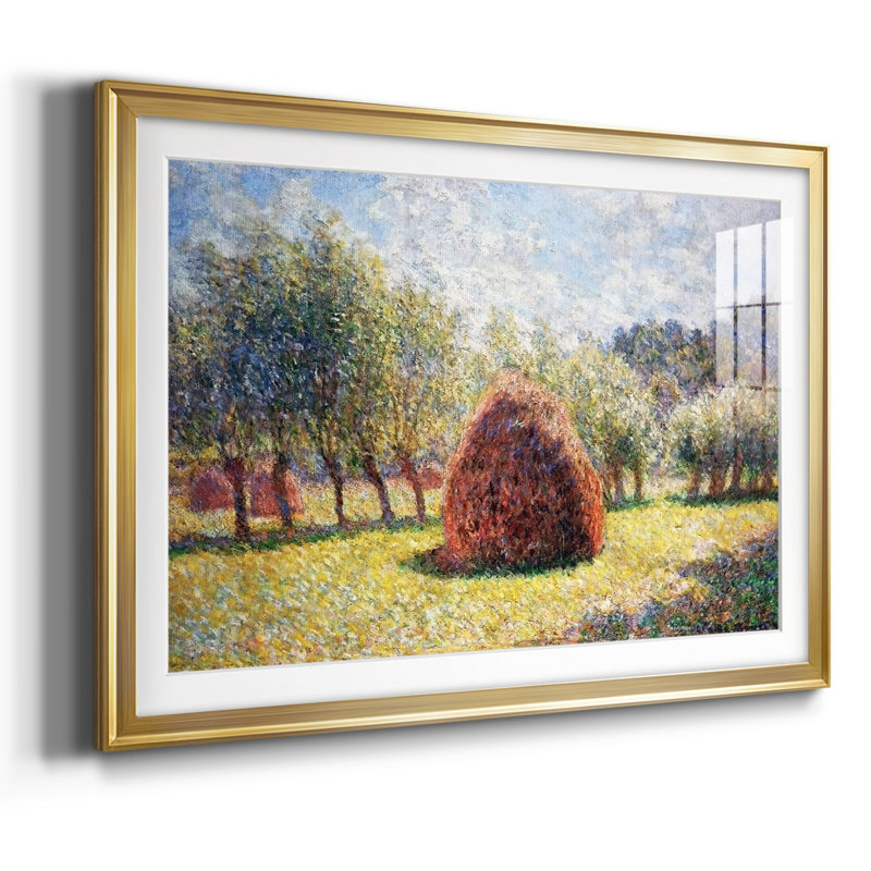 Botte de foin à Giverny, 1893, Or, H 15 po x l 21 po x P 1,5 po