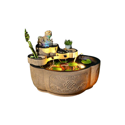 Stone Desktop Decorative Fish Tank