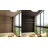2Pcs 16''x104'' Wood Look Acoustic Wall Paneling,3D Sound proof Slat Wall Panels for Interior Wall Decor（23 sq.ft./Case）-102493864