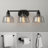 4-Piece Matte Black Bath Set