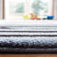Tapis bleu marine à imprimé animal Burgan-46301680