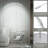 Keran 70.8'' LED Arched Floor Lamp