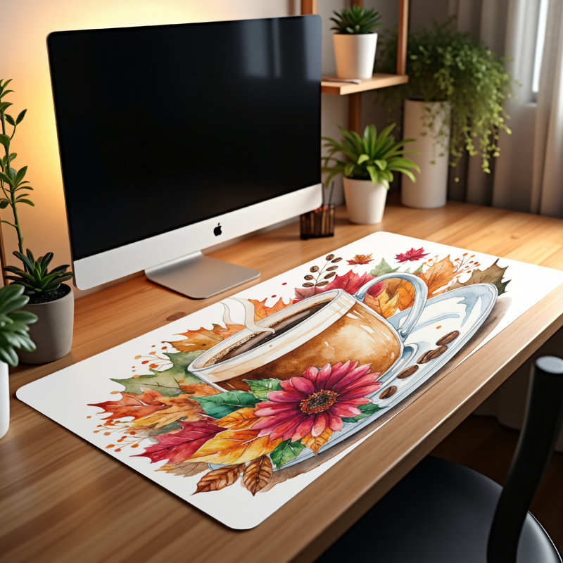 Polyester Desk Pad, 23.6x13.8