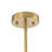 1-Light Ribbed Glass Clear Drum Pendant