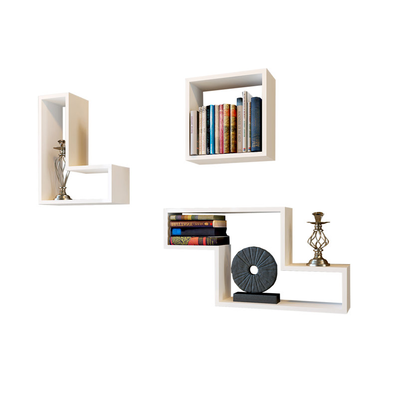 Tablette décorative 3 pièces Aliou