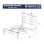 Lit en bois massif Montauk-852135821-840818153