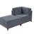 MODULAR SET - Chenille Fabric Sectional Sofa (Sectional)