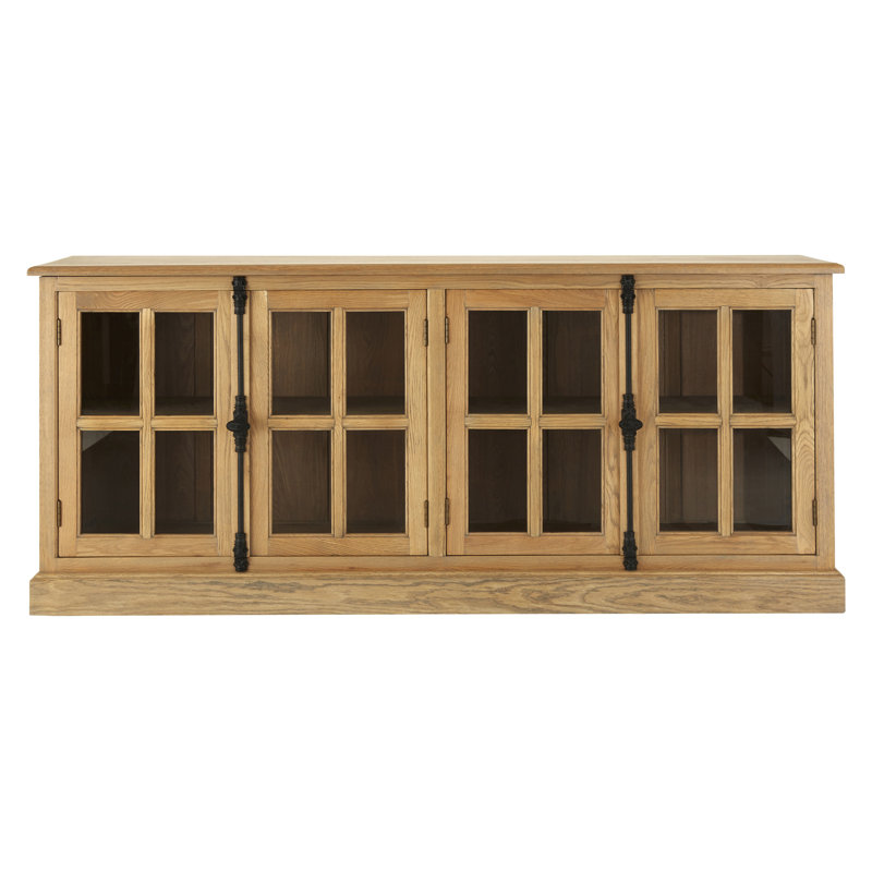 Abbigail 200cm Solid Wood Sideboard