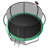 12FT Recreational Kids Trampoline With Safety Enclosure Net & Ladder