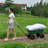 Folding Car Poly Dump Truck Garden Carts