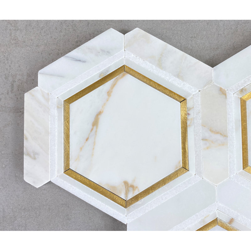 Honeycomb Mosaic Wall & Floor Tile