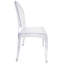 Ensemble de 3 chaises sans accoudoirs en résine Sophia Chivari-108971176