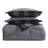Eddie Bauer Cabin Plaid Micro Suede/Sherpa Reversible Grey Comforter Set-101503794