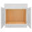 Ready-to-Assemble Kitchen Sink Base Cabinet with Adjustable Shelves and Soft Close-69606686-93465823