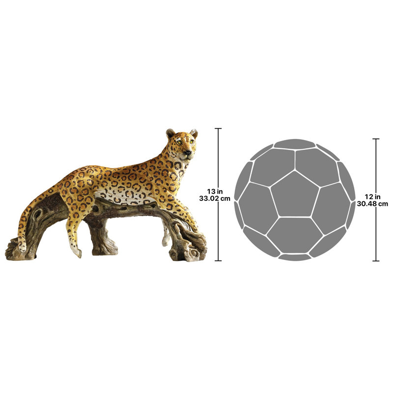 Leopard's Kingdom Garden Statue