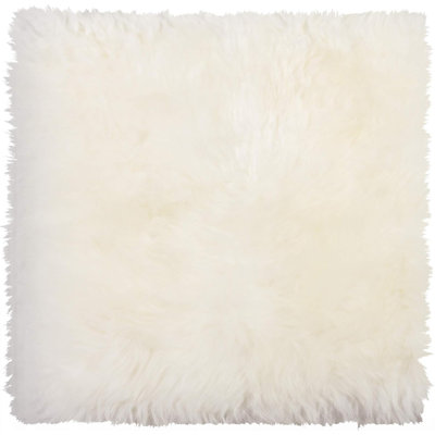 Coussin de chaise en peau de mouton avec envers antidérapant | 100% laine de mouton véritable de Nouvelle-Zélande
