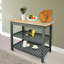 Herriott 40" Solid Wood Prep Table-86924490
