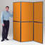 BusyFold Free-Standing Bulletin Board 220cm H x 210cm W-22038600