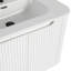 Caskvalley Modern Bathroom Vanity with Straight Fluted Design 30" Wide-1744280744