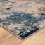 Tapis abstrait bleu / gris / brun Marseille-61241369