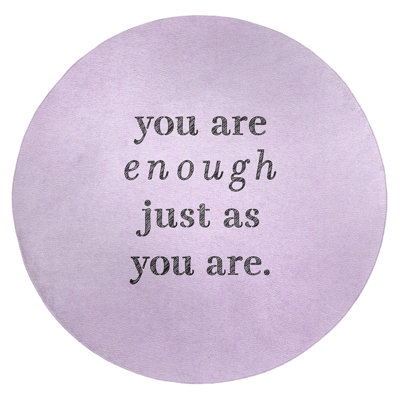 Quotes Chenille Indoor Rug