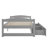 A Twin-Sized Platform Bed With Two Integrated Drawers-1510260812