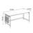 Modern Simple Practical Rosk Slab Computer desk-350484846-350471825