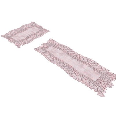 Ensemble de tapis de bain Premium (2 pièces), 19,7 po x 23,6 po et 23,6 po x 39,4 po | 100% polyester, 1 300 g / m² | Dessous antidérapant, antibactérien et lavable à la machine | Doux, durable, idéal pour la décoration de salle de bain