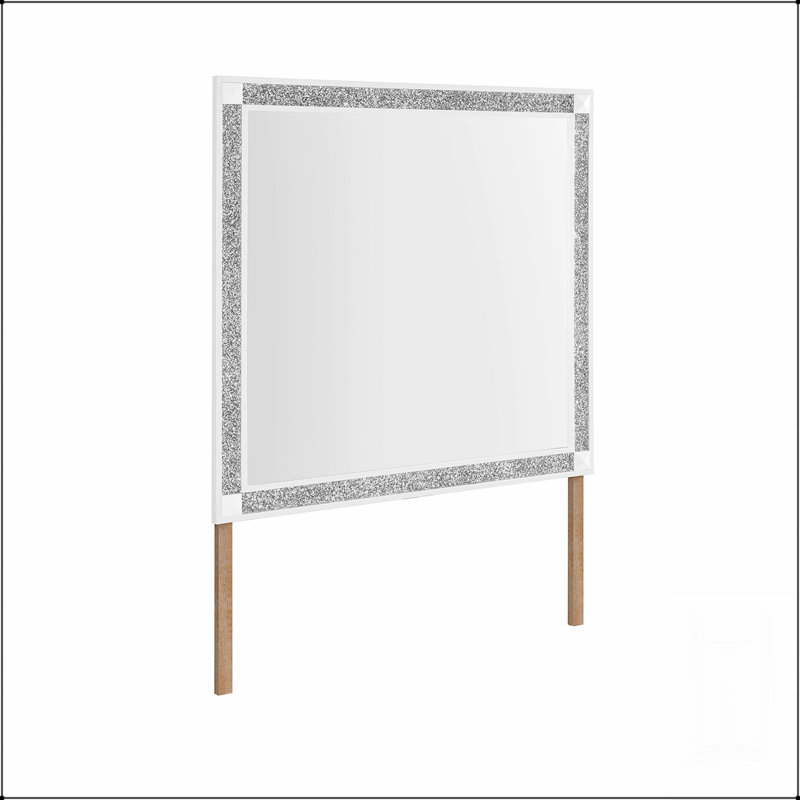 Miroir Soulmarie, Blanc