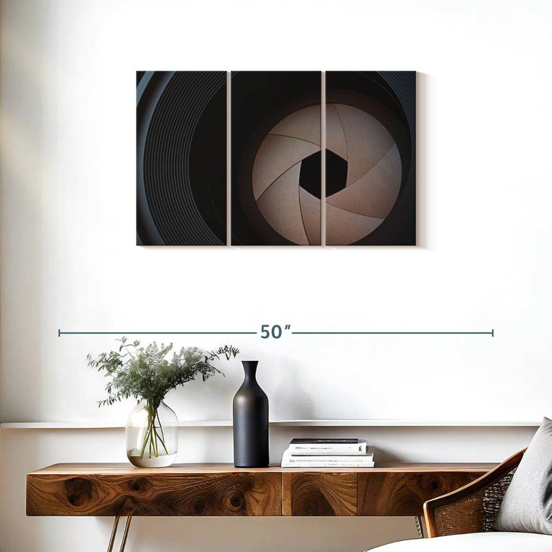 Senne Macro Camera Lens, 20" H x 33" W