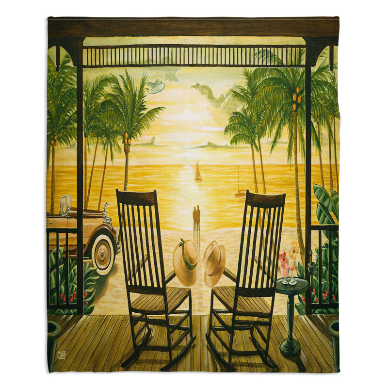 Hand Woven Throw Blanket, 51" x 60"