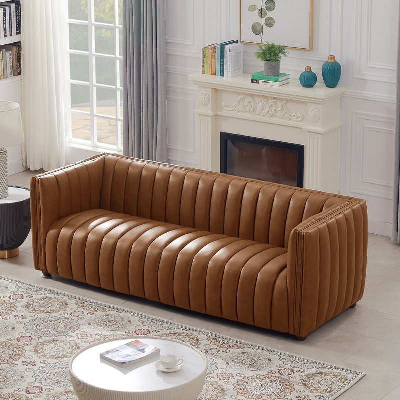 Rosslyn Sofa (Cognac Leather)