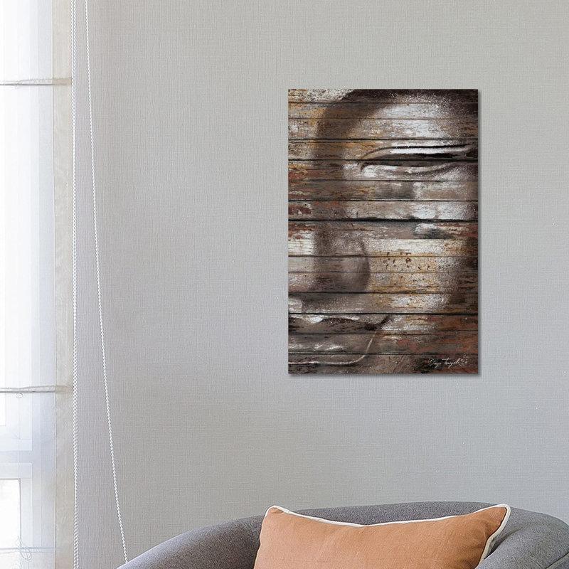 Buddha Mind 1 Piece Wrapped Canvas Wall Art, 66.04 cm H x 45.72 cm W