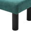Banc de salle à manger rembourré avec dossier Modern, boucle courbée pour cuisine, salon, bout de lit vert Modern-2040877471