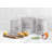 Potato, Onion, Garlic 3 Container Food Storage Set-68630016