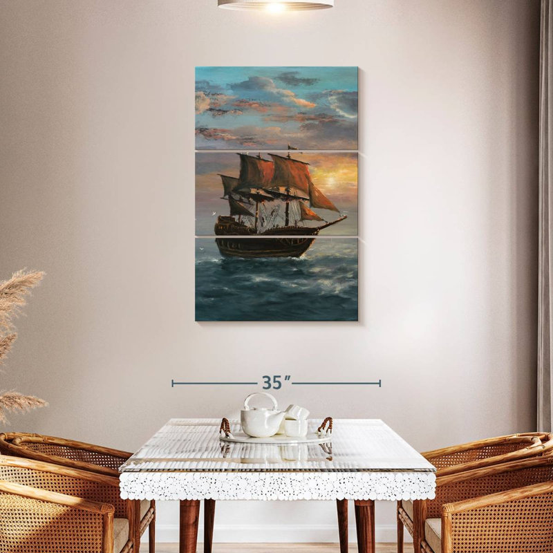 Slave Ship, 45" H x 28" W